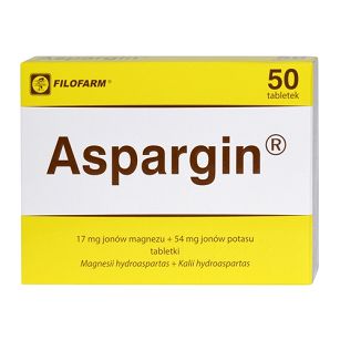 ASPARGIN - 50 tabletek dla wsparcia zdrowia serca i układu nerwowego